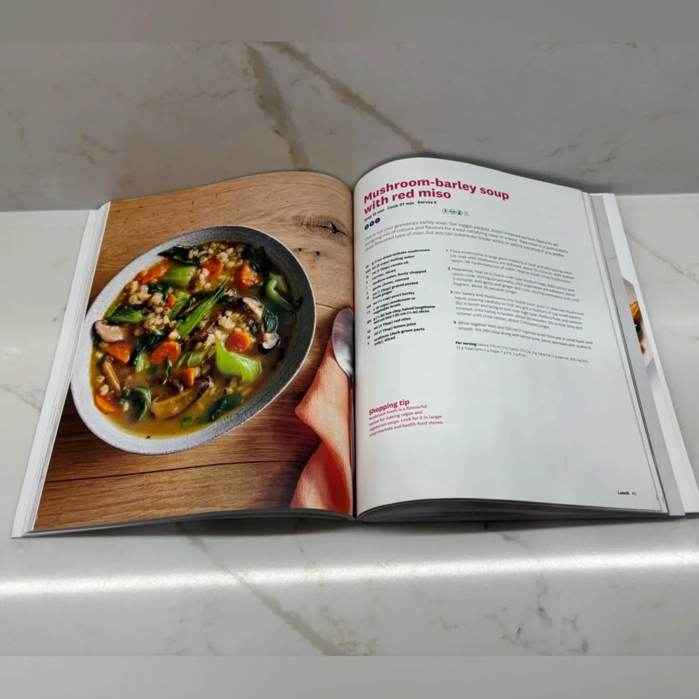 Discontinued Weight Watchers My Program Cookbook HARDCOVER 2019 LIKE NEW - Picture 3 of 4